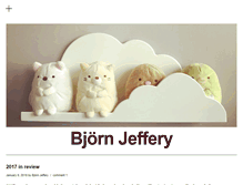 Tablet Screenshot of bjornjeffery.com